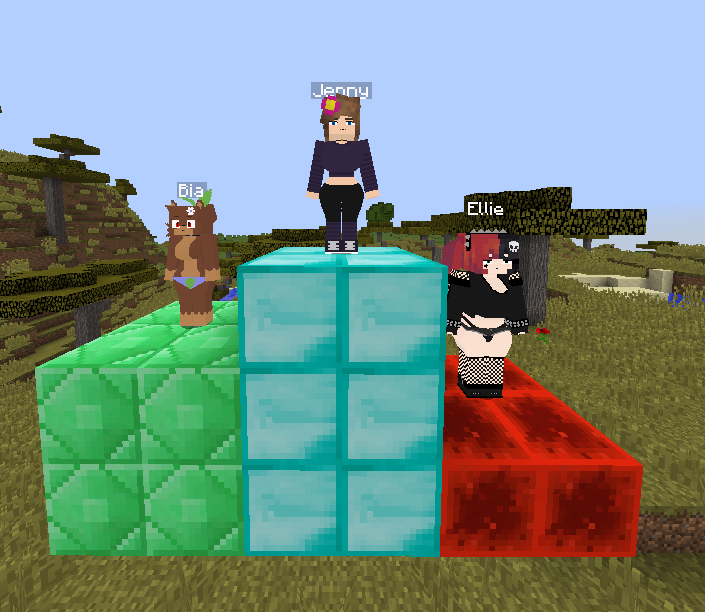 Bia, Jenny, and Ellie